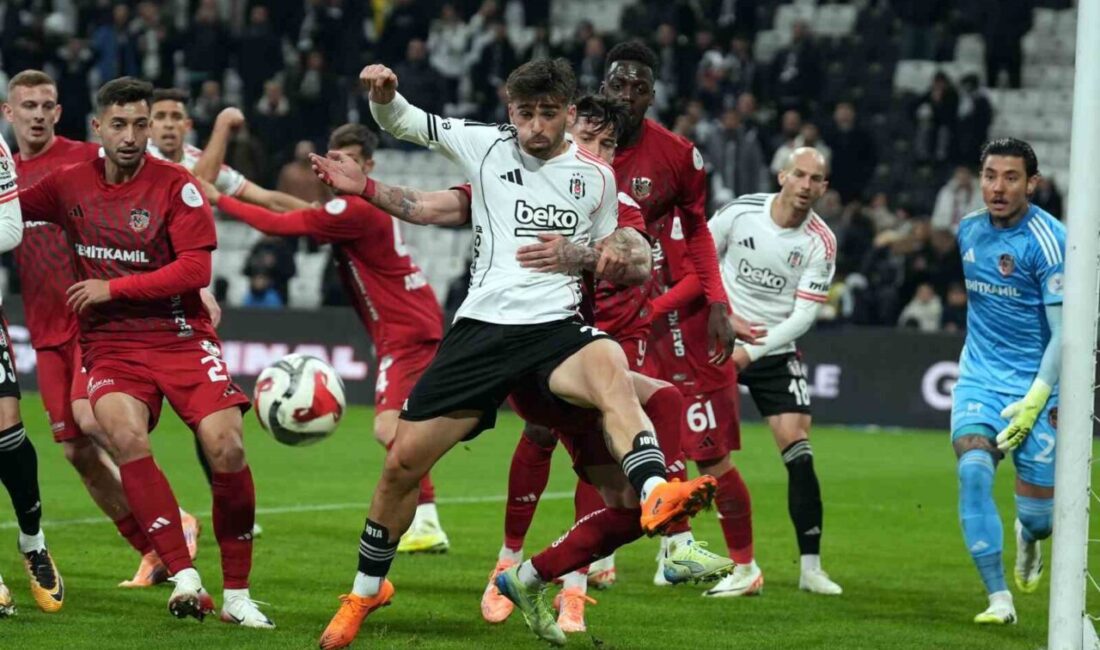 Trendyol Süper Lig'in 15. haftasında Beşiktaş, Gaziantep FK ile 1-1