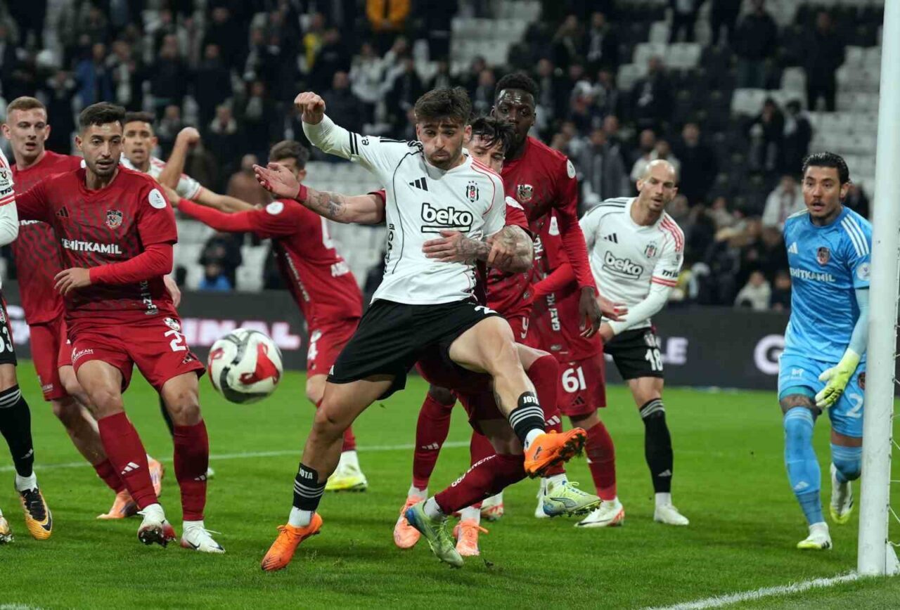 Trendyol Süper Lig'in 15. haftasında Beşiktaş, Gaziantep FK ile 1-1