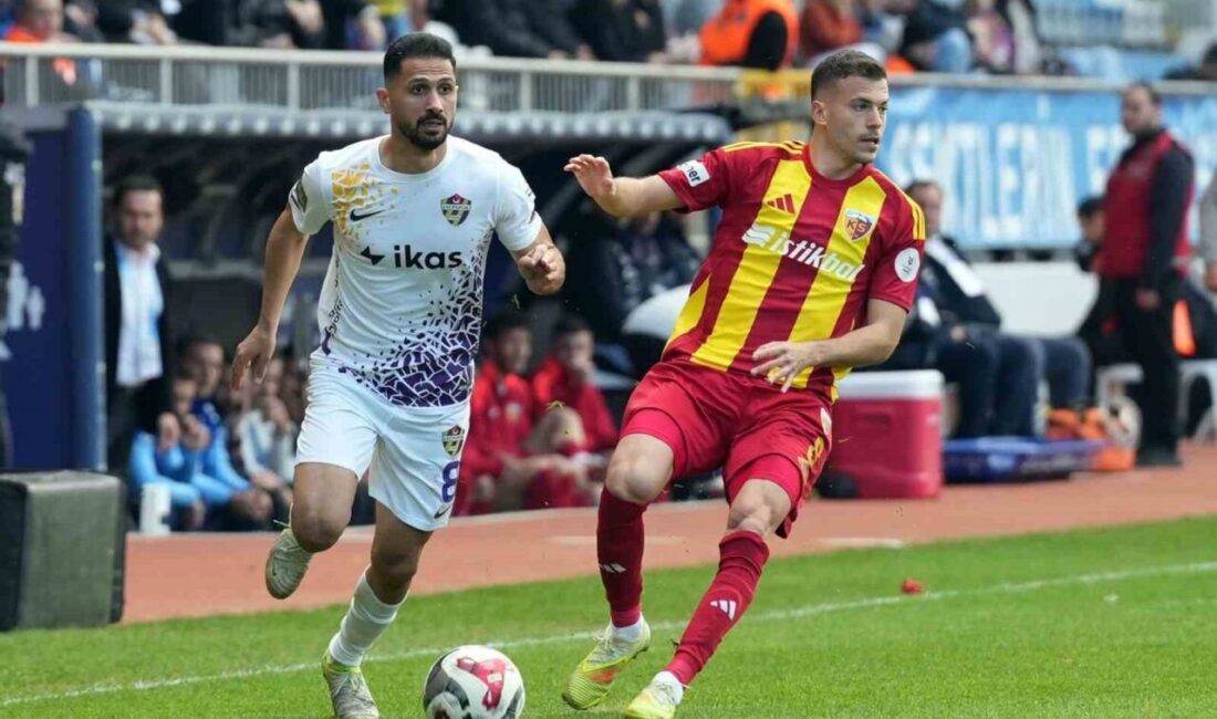 Eyüpspor, Trendyol Süper Lig’in 15. haftasında Kayserispor ile karşı karşıya geliyor. Maçta ilk 15 dakika golsüz sürdü. Trendyol Süper Lig 15. haftasında Eyüpspor, Kayserispor'u Recep Tayyip Erdoğan