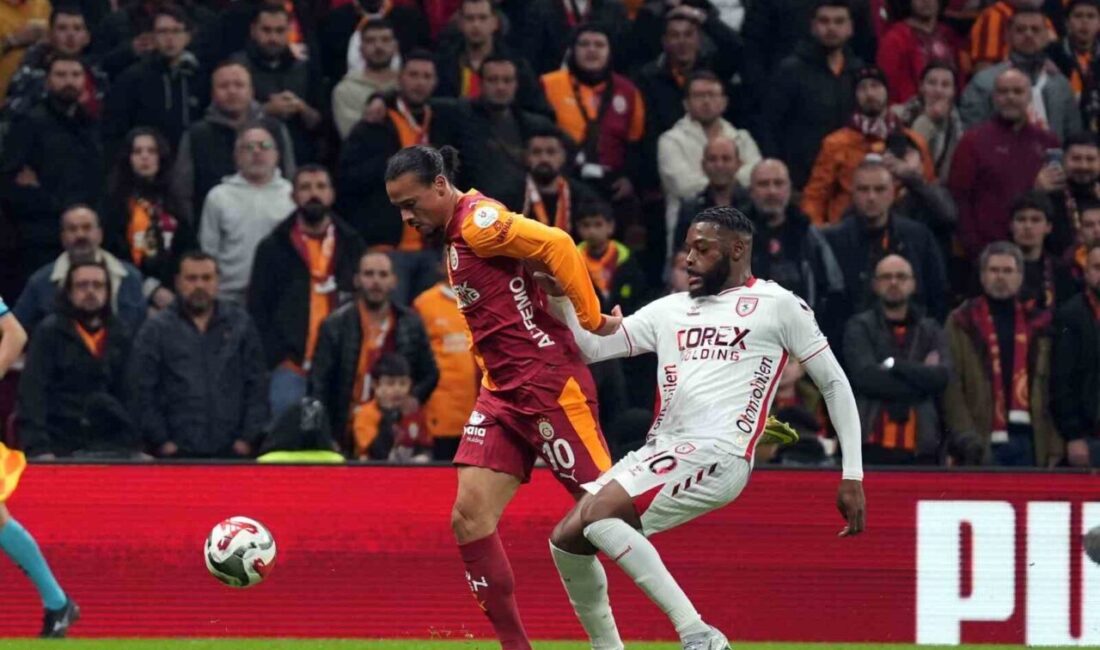 Galatasaray, Trendyol Süper Lig’in 15. haftasında Samsunspor'u 3-2'lik skorla mağlup