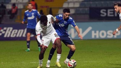 Trendyol Süper Lig 16. haftasında Kasımpaşa, Gençlerbirliği'ni ağırlıyor. İlk yarı