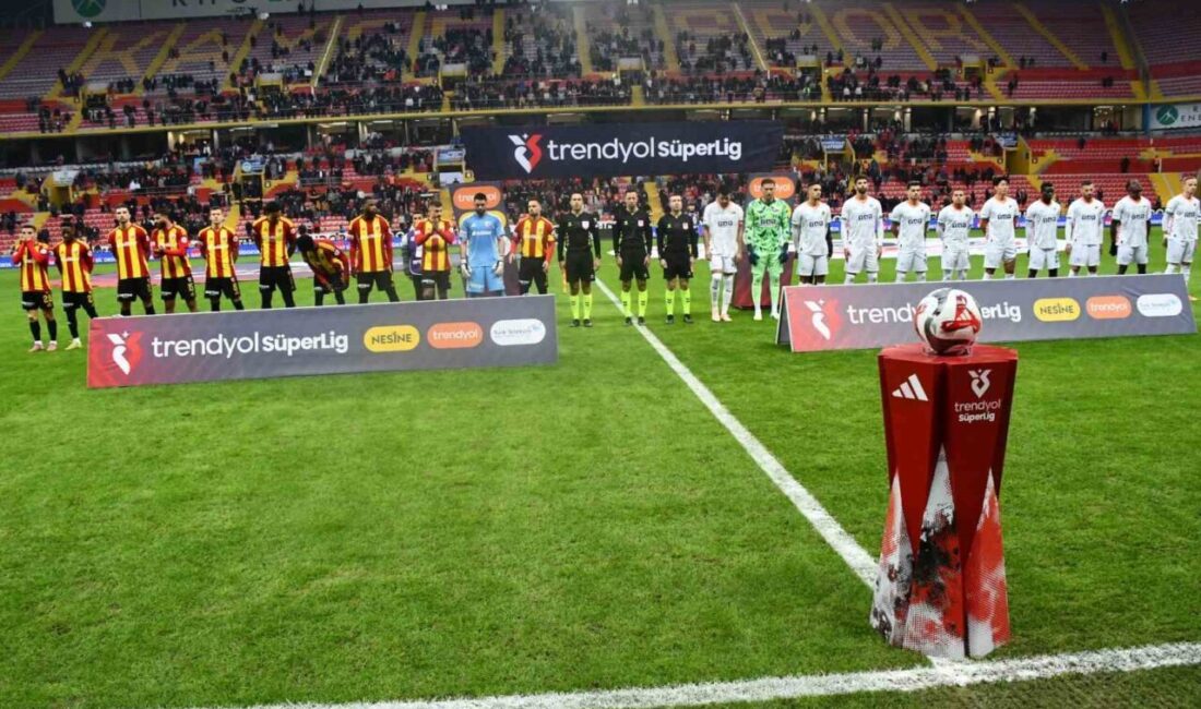 Trendyol Süper Lig'in 16. haftasında Kayserispor, Alanyaspor ile karşılaştı ve