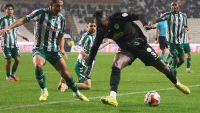 Trendyol Süper Lig'in 15. haftasında Konyaspor ve Çaykur Rizespor, 1-1