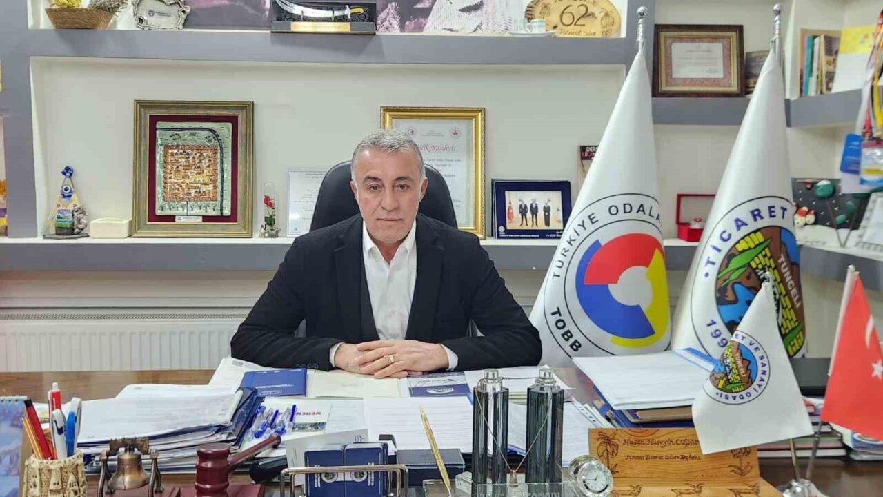 Tunceli Ticaret ve Sanayi Odası Başkanı Hasan Hüseyin Coşkun, kadınların