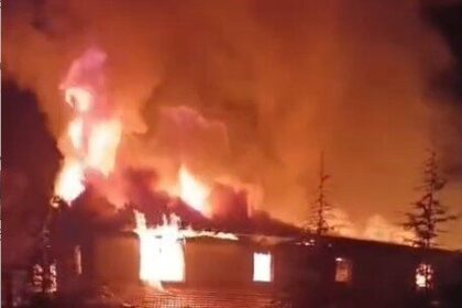 Tokat’ta çıkan yangında bir kadın yaşamını yitirdi.