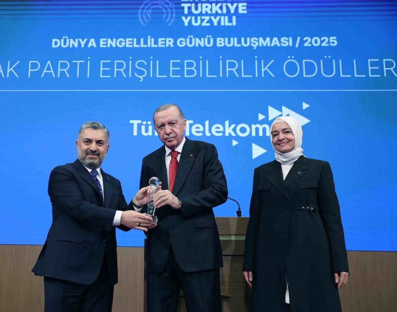 Türk Telekom, 'Engelsiz Türkiye Yüzyılı' etkinliğinde Cumhurbaşkanı Recep Tayyip Erdoğan'dan
