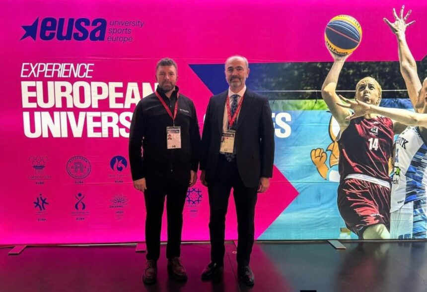 TÜSF Başkanı Mutlu Türkmen, 2025’in üniversite sporları için çok yönlü ve uluslararası bir yıl olduğunu belirtti.