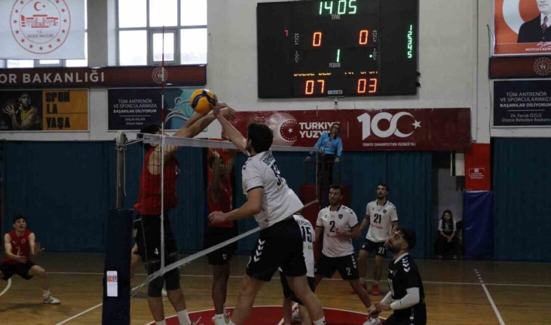 TVF Erkekler 1. Lig'de Düzce Belediyesi Spor Akademisi, TVF Spor