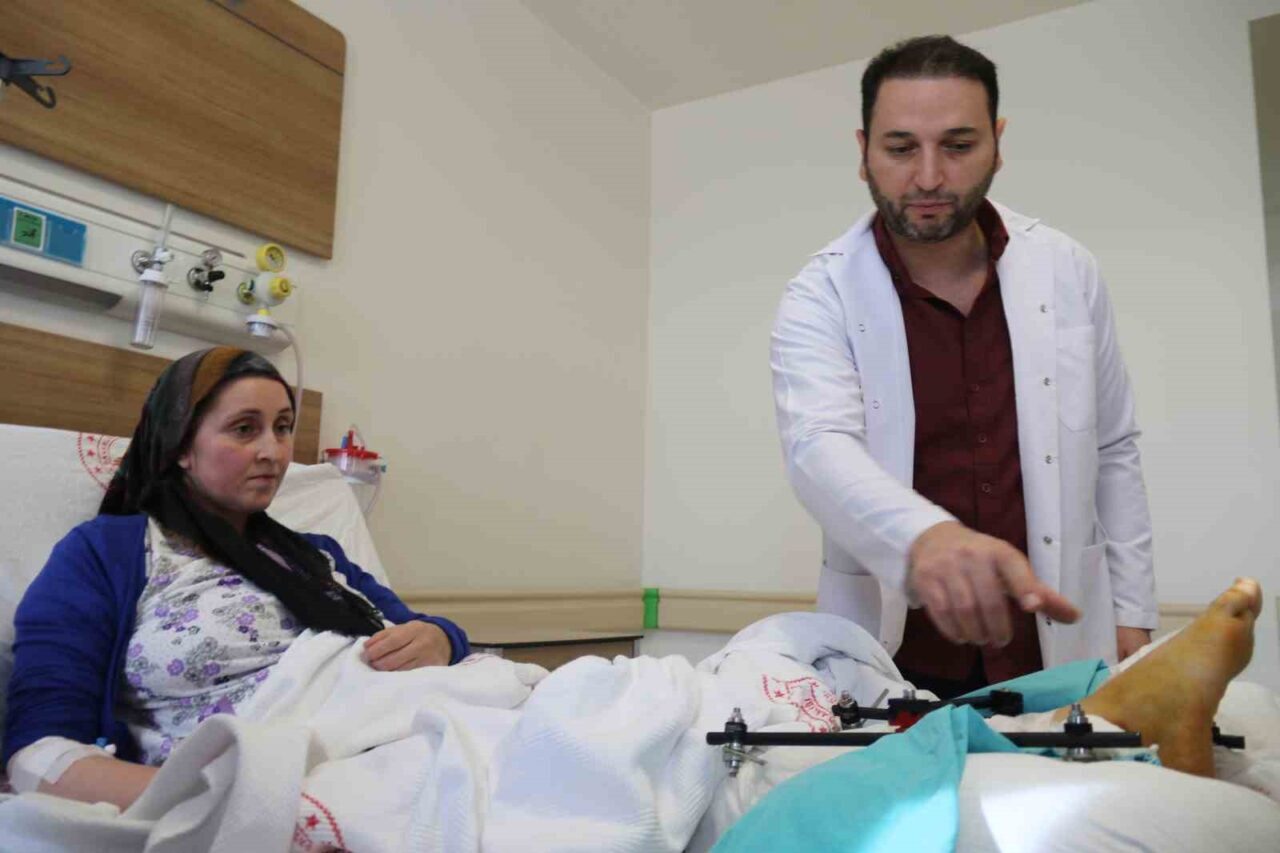 Eskişehir'de forklift kazasında yaralanan 36 yaşındaki Özlem Uysal'ın bacakları, 2,5