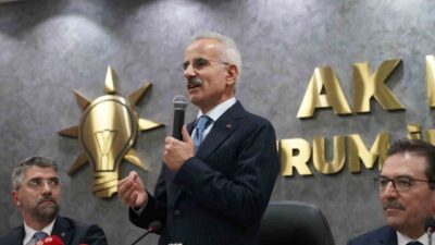 Ulaştırma ve Altyapı Bakanı Abdulkadir Uraloğlu, Erzurum'da devam eden Kırık