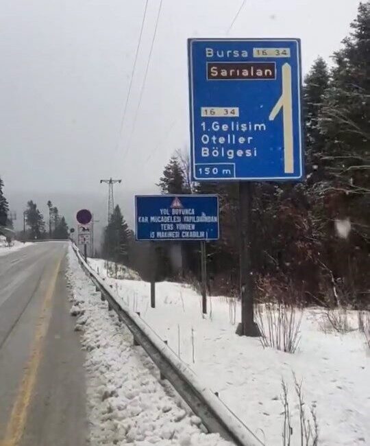 Bursa’da Meteoroloji’den Sarı Kodlu Uyarı, Uludağ’da Kar Yağışı Devam Ediyor Meteoroloji Genel Müdürlüğü, Bursa için sarı kodlu uyarıda bulunarak 22