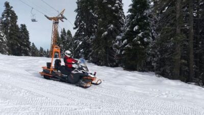 Uludağ, kış sezonuna hazır görüntüsüyle dikkat çekiyor. Otel işletmecileri Haluk