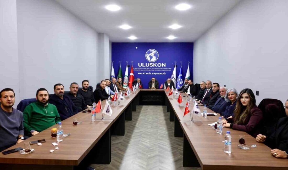 ULUSKON Malatya İl Başkanlığı, aylık toplantısında TKDK Malatya İl Koordinatörü