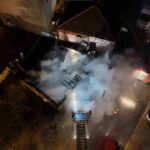 Ümraniye’de bir gecekonduda çıkan yangın paniğe yol açtı, ekipler müdahale etti.