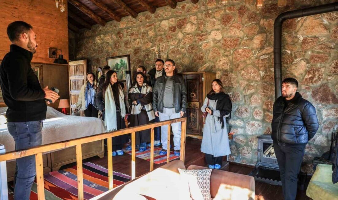 Pamukkale Üniversitesi Turizm Fakültesi öğrencileri, teknik gezi kapsamında Cittaslow unvanına