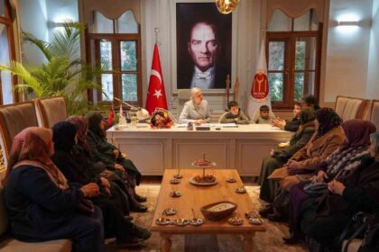 Yeniköy’ün Çiftçi Kadınları Bilecik Belediyesi’nde Ağırlanarak Güç Birliği Yaptı