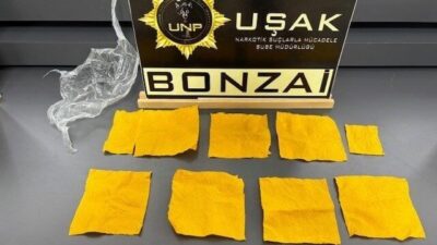 Uşak'ta düzenlenen uyuşturucu operasyonunda, evde 2 bin 549 kullanımlık A4