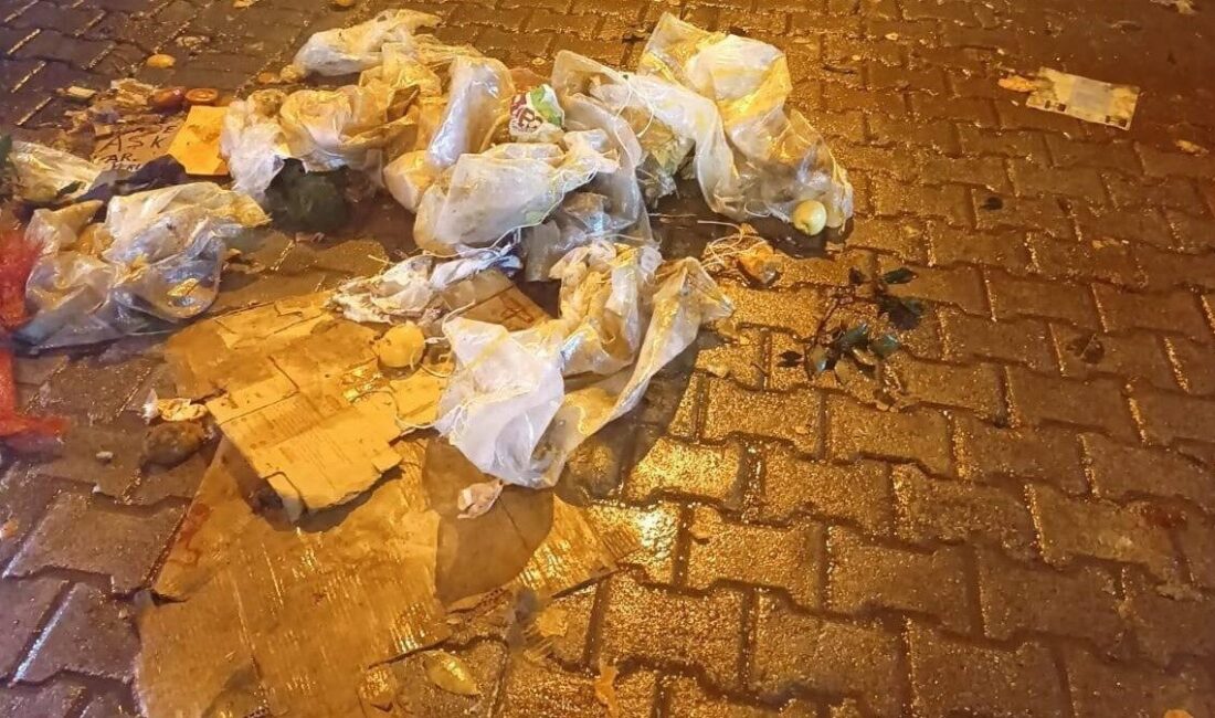 Aydın'ın Germencik ilçesinde zabıta ekipleri, pazar yerlerindeki temizlik kurallarına uymayan