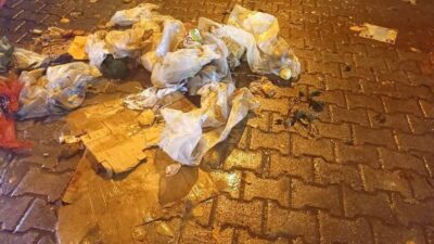 Aydın'ın Germencik ilçesinde zabıta ekipleri, pazar yerlerindeki temizlik kurallarına uymayan