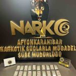 Afyonkarahisar’da uyuşturucu operasyonunda 280 hapla yakalanan kişi tutuklandı.