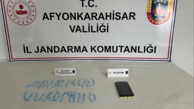 Afyonkarahisar'ın Sinanpaşa ilçesinde jandarma, ihbar üzerine yaptığı baskında 630 kullanımlık