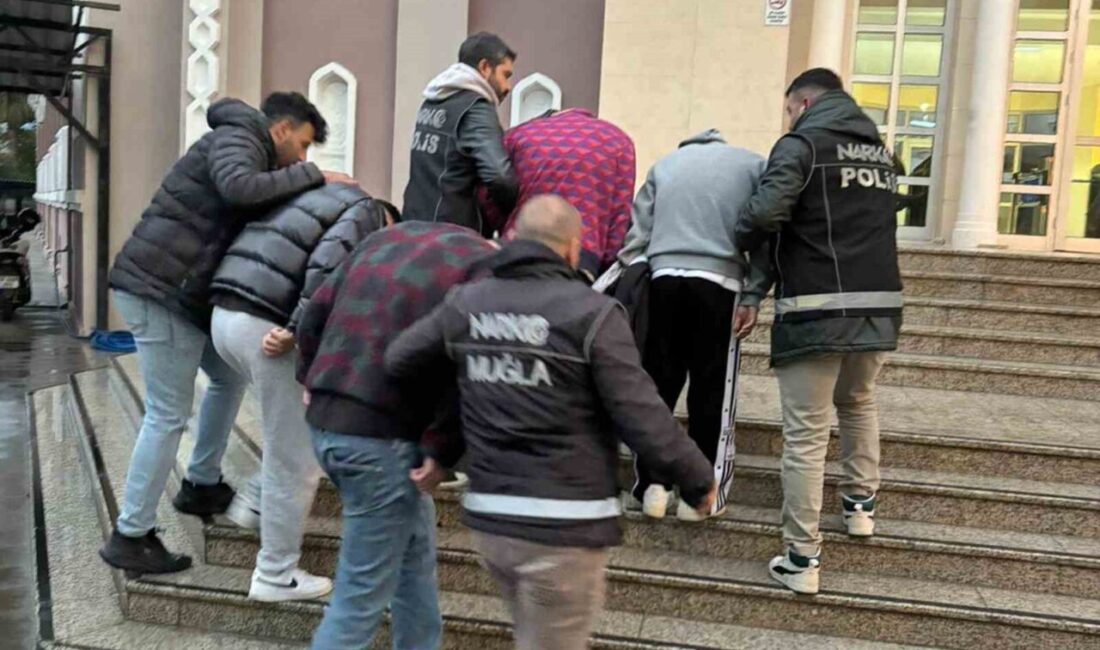 Muğla'da Narkotik Suçlarla Mücadele Şube Müdürlüğü, 24-30 Kasım tarihleri arasında