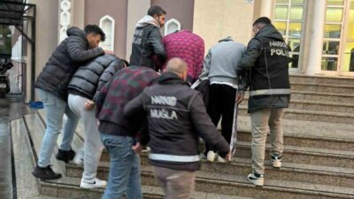 Muğla'da Narkotik Suçlarla Mücadele Şube Müdürlüğü, 24-30 Kasım tarihleri arasında