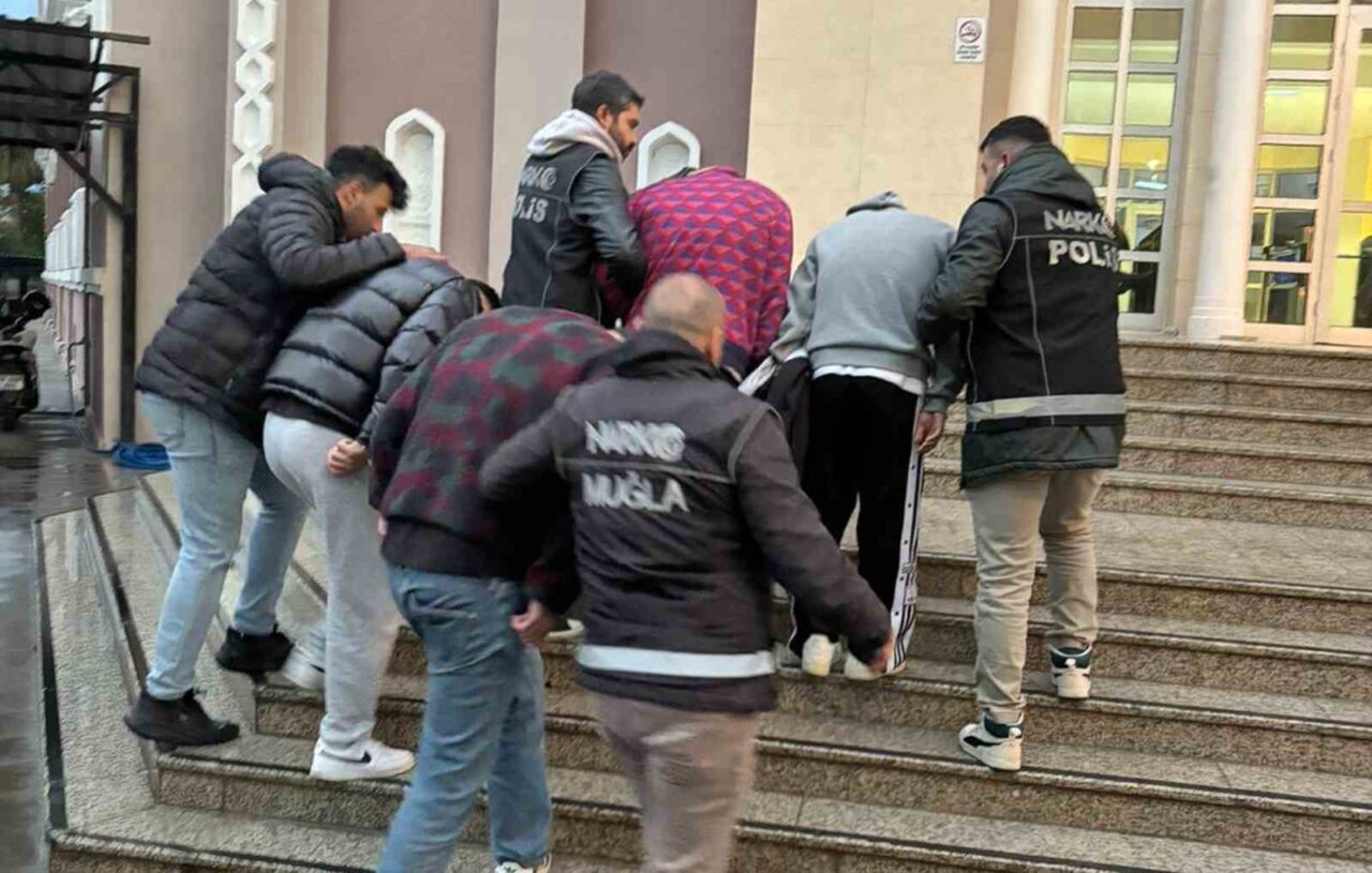 Muğla'da Narkotik Suçlarla Mücadele Şube Müdürlüğü, 24-30 Kasım tarihleri arasında