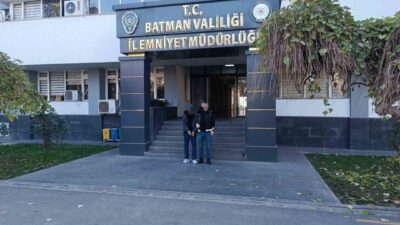 Batman'da 31 yıl 2 ay hapis cezası bulunan M.F.Ö. isimli