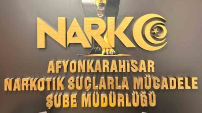 Afyonkarahisar'da düzenlenen bir uyuşturucu operasyonunda, otomobilde yapılan aramalarda peçeteye emdirilmiş