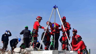 10 Aralık 2025'te Denizli'de gerçekleştirilen Türkiye Afet Müdahale Planı tatbikatında,