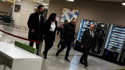 Manisa Valisi Vahdettin Özkan, kolon kanseri tedavisi gören Şehzadeler Belediye