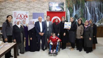 3 Aralık Dünya Engelliler Günü, Yahyalı Belediyesi’nin düzenlediği etkinlikle kutlandı.