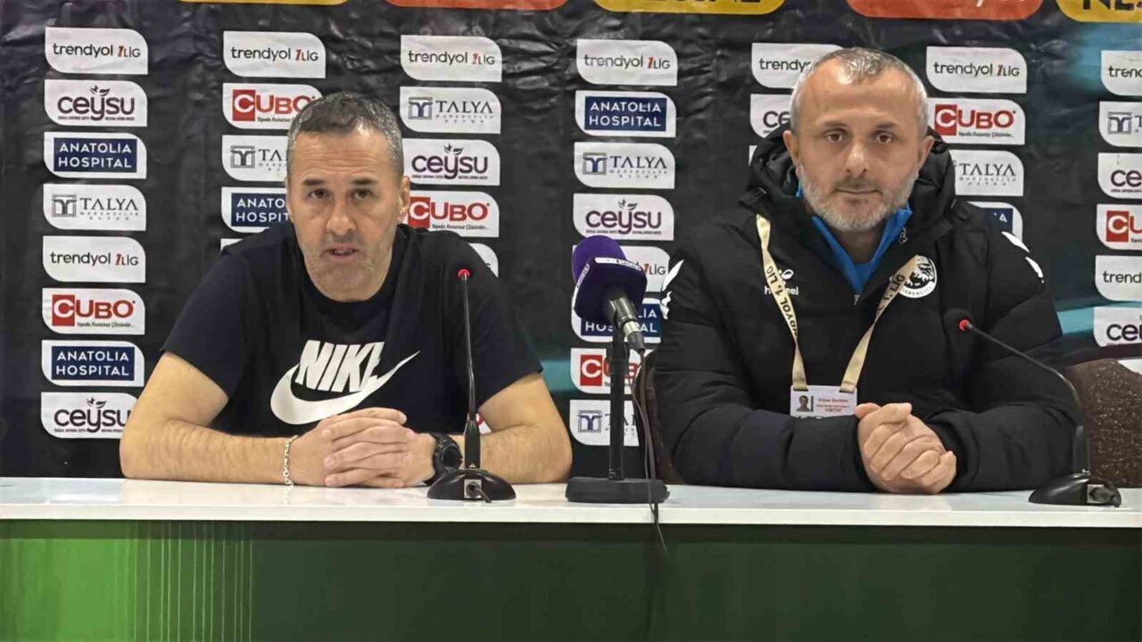 Ankara Keçiörengücü Teknik Direktörü Yalçın Koşukavak, Serik Spor'u 3-1 mağlup
