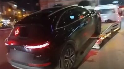 Yalova'da, B.T. isimli sürücüye çakar taktırdığı için 276.344 lira ceza