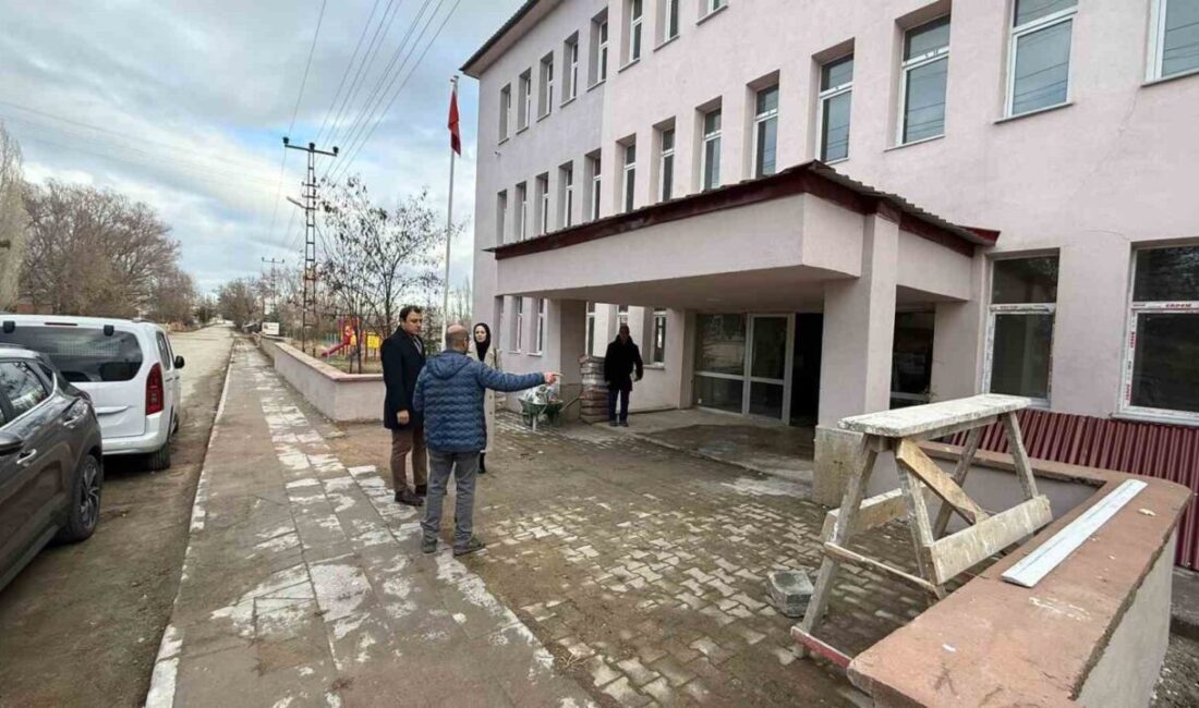 Bayburt'un Aydıntepe ilçesindeki halk kütüphanesi inşaatında sona gelindi. Kaymakam Ertuğrul