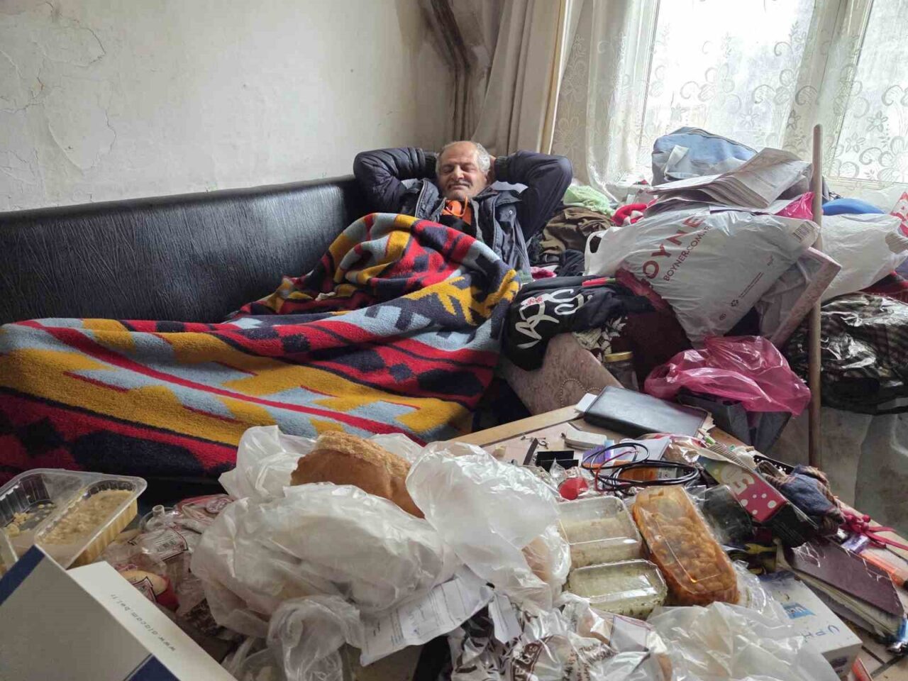 Samsun'da 59 yaşındaki Kaya Saygan, trafik kazası sonrası yaşadığı zorluklarla