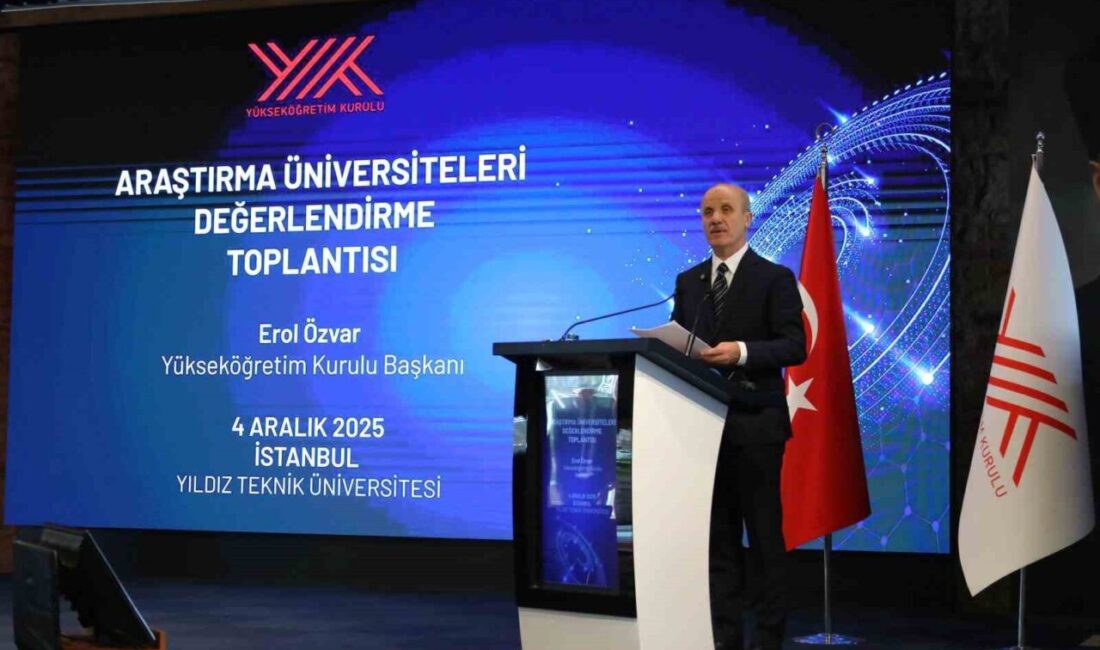 YÖK'ün Araştırma Üniversiteleri Değerlendirme Toplantısı, Yıldız Teknik Üniversitesi'nde gerçekleştirildi. YÖK