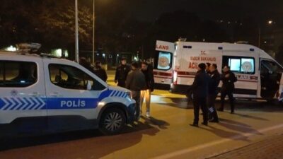 Bursa’nın Osmangazi ilçesinde, Ulubatlı Hasan Bulvarı’nda yolun karşısına geçmeye çalışan