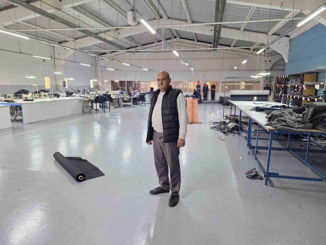 Ercan Avcı, Zonguldak’ın Alaplı ilçesinde yıllar süren yorgancılığın ardından tekstil