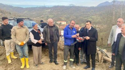 Karabük’ün Yenice ilçesindeki Yortan Beldesi’nde TOKİ tarafından inşa edilecek 64