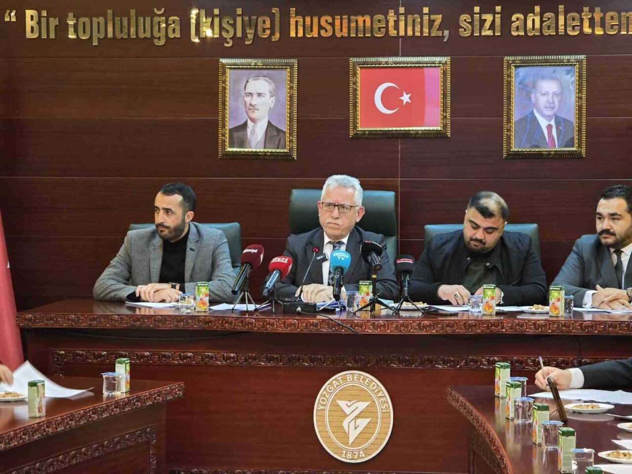 Yozgat Belediye Meclisi'nin ertelenen Aralık toplantısında, AK Parti üyesi Hüseyin