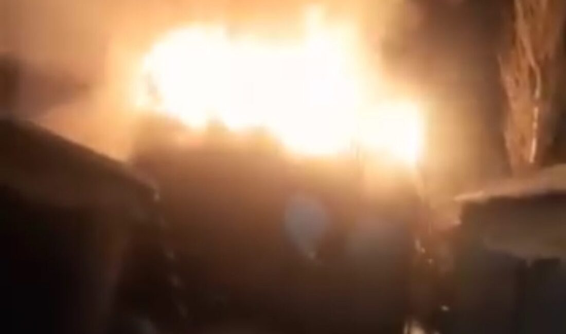 Hakkari'nin Yüksekova ilçesindeki Mezarlık Mahallesi'nde Ali Özer'e ait kalorifer kazan