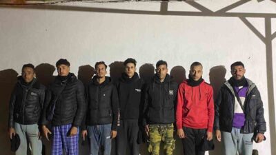 Edirne'nin Uzunköprü ilçesinde, yasadışı yollarla Yunanistan'a geçmeye çalışan 7 Faslı