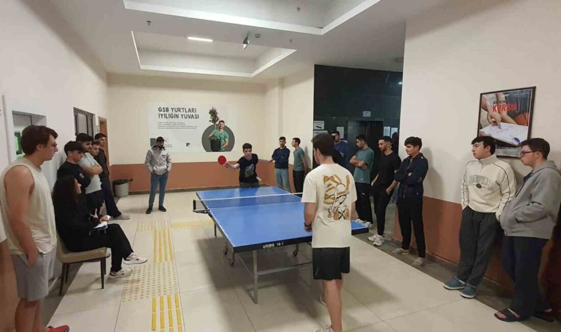 Eskişehir’deki Yurtlarda Öğrenciler Sosyal Etkinliklerle Buluşuyor Eskişehir'deki Gençlik ve Spor Bakanlığı'na bağlı yurtlarda öğrenciler, sosyal etkinliklerle