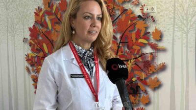 15 yaşındaki tüberküloz hastası Miskine Erkmen, tedavisinin ardından Ankara Bilkent