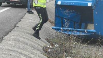 Zonguldak-Ankara karayolunda meydana gelen kazada, N.E. isimli tarım aracı sürücüsü