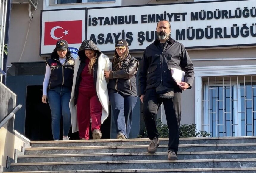 Cezaevinden firar eden Nurşah Ç. yakalanarak gözaltına alındı; 42 yıl 2 ay hapis cezası bulunuyor. Cezaevinden firar eden Nurşah Ç. yakalanarak gözaltına alındı; 42 yıl 2 ay hapis cezası bulunuyor.