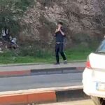 Adana’da bir kişinin poşetle uçucu madde kullanması dikkat çekti.