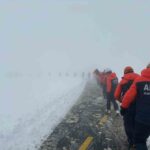 Sivas’taki AFAD personeli, Çığda Arama-Kurtarma Eğitimini başarıyla tamamladı.